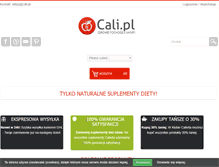 Tablet Screenshot of cali.pl